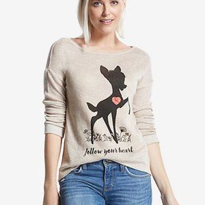 BoxLunch Disney's Bambi Sweater (NEW!) with quote